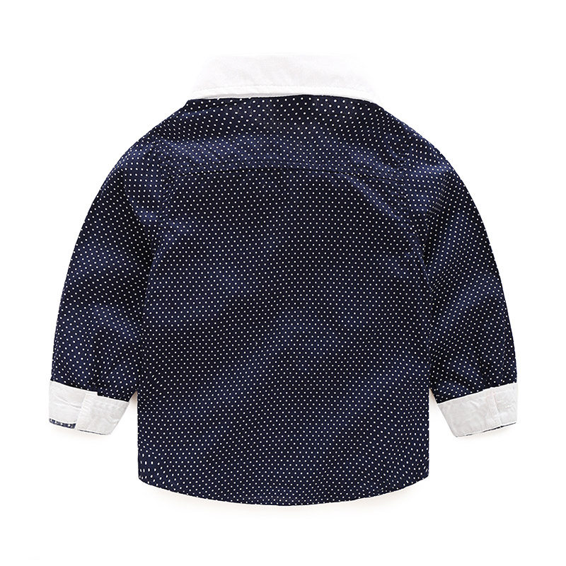 Chemise garcon à manche longue - Ref 2081919 Image 3