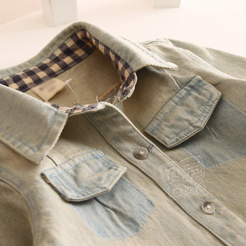 Chemise fille à manche longue - Ref 2088508 Image 5