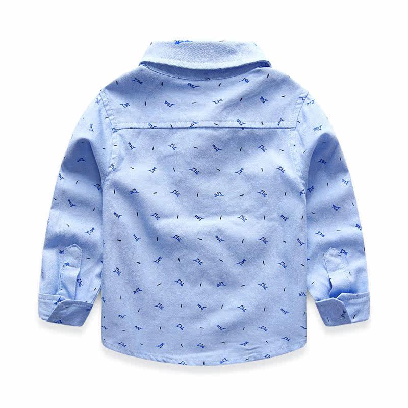 Chemise garcon à manche longue - Ref 2081920 Image 3