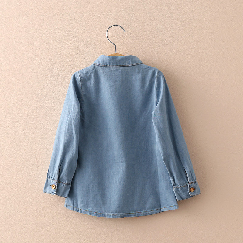 Chemise fille à manche longue - Ref 2088514 Image 3