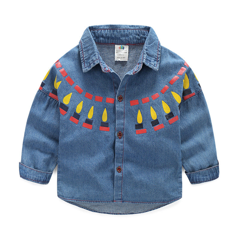 Chemise garcon à manche longue - Ref 2081896 Image 1