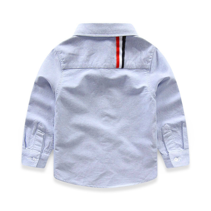 Chemise garcon à manche longue - Ref 2081932 Image 3