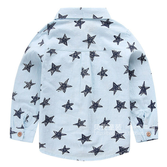 Chemise garcon à manche longue - Ref 2081898 Image 3