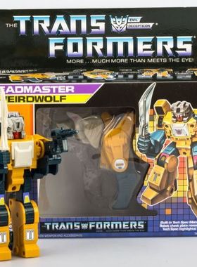 变形玩具金刚 G1 人狼 狼人 动画头领战士1984大电影全新盒装