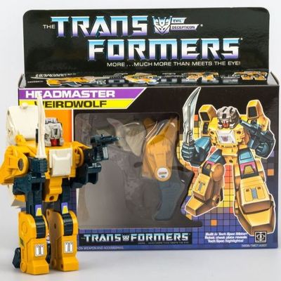 变形玩具金刚 G1 人狼 狼人 动画头领战士1984大电影全新盒装