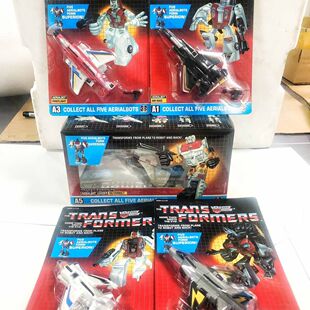 变形玩具金刚 G1 大无畏 卡板 动画1984  合体 全新未拆封 包邮