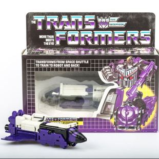 1984大电影全新盒装 变形玩具金刚 大火车 三变战士