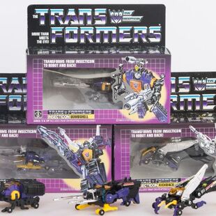 机械昆虫 反冲 炸弹 变形玩具金刚 全新盒装 动画1984 弹片