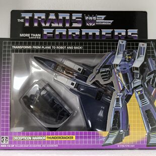 变形玩具金刚 G1 惊天雷 动画1984 霸天虎全新未拆封盒装 包邮