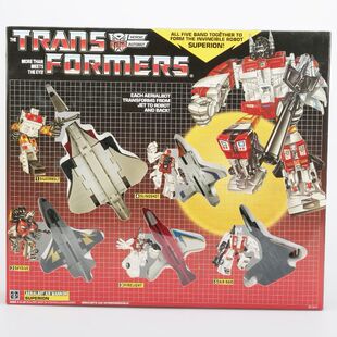 变形玩具金刚 G1 动画1984 大无畏 飞行太保 合体金刚全新盒装
