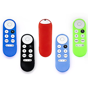 适用于谷歌Google Chromecast电视遥控器硅胶保护套防摔壳带挂绳