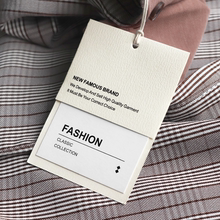 吊牌定做服装标签定制衣服吊牌定做logo服装店女装挂牌吊牌订制特种纸压纹折叠商标吊牌设计订做印刷简单大气