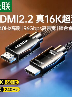 绿联HDMI2.2.1高清线16/8K