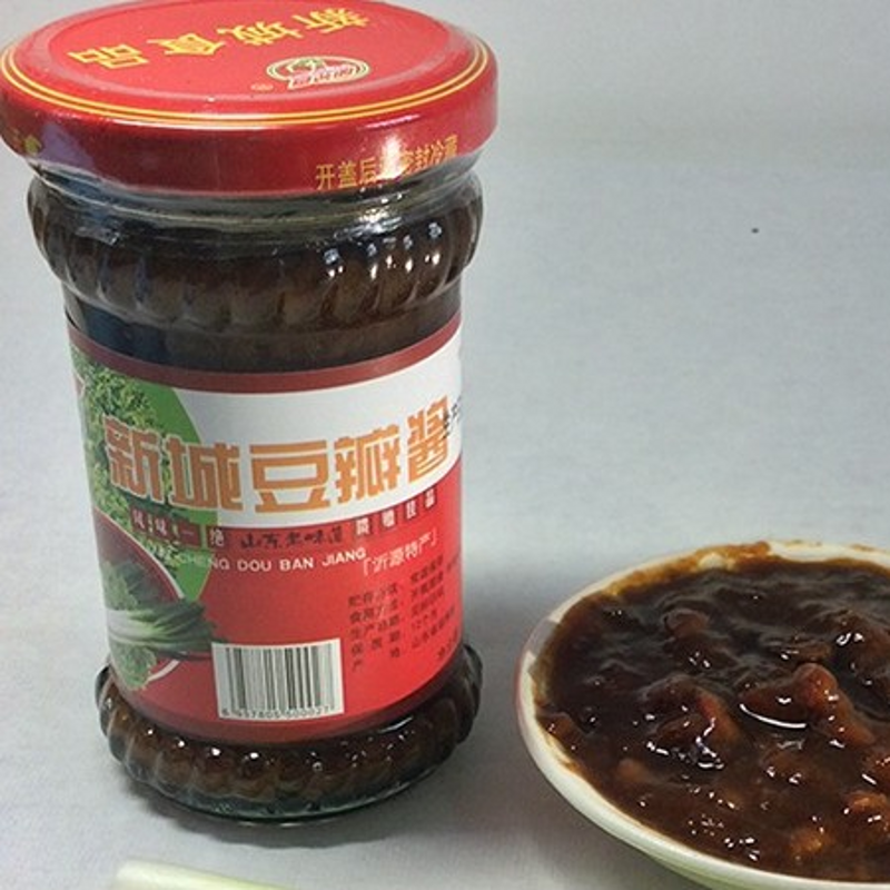 山东淄博烧烤蘸酱沂源特产新城宾馆豆瓣酱宾馆肉丁酱即食包邮