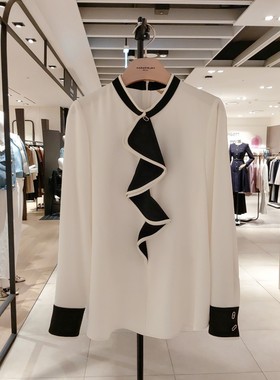 韩国直邮美尼蒙MINIMUM2023春新款时尚简约百搭衬衫女MXAAWB2160