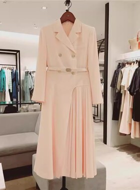 韩国直邮 美夏MICHAA23秋季新款连衣裙女收腰MIN8WOP110