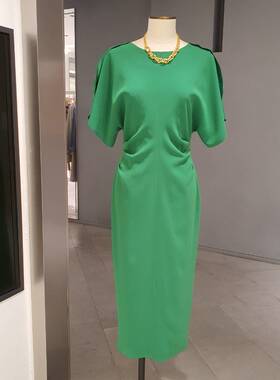 韩国直邮代购美夏MICHAA  23夏新品收腰贵气连衣裙MIN4-WOP-041