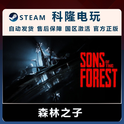 PC官方中文正版steam平台游戏森林之子SonsOfTheForest成品账号