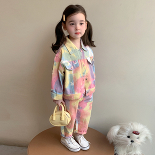 儿童女宝宝套装春季2026新款女童时尚春秋穿搭洋气时髦小女孩童装