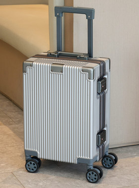 银灰色16寸春秋首都海航亚航可登机行李箱20*30*40小型不用托运