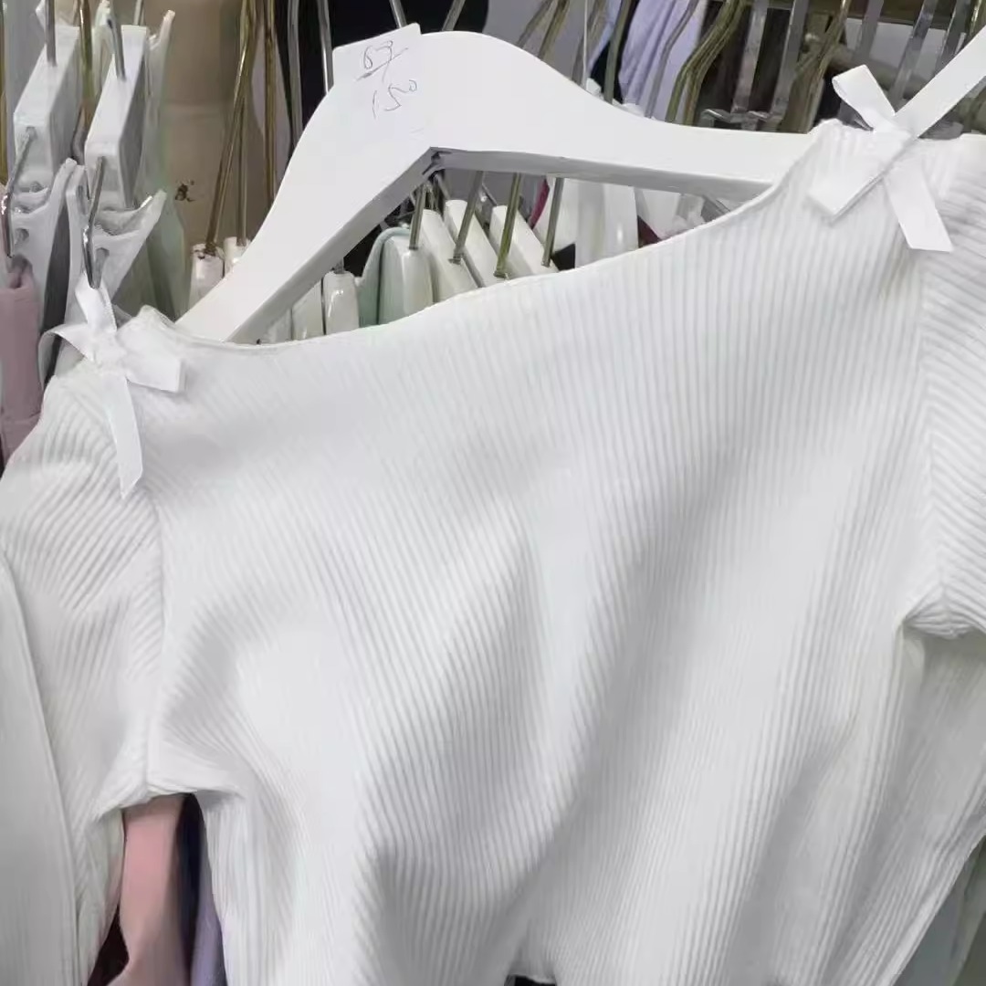 舞越儿童舞蹈秋冬外套毛衣披肩白色小外套