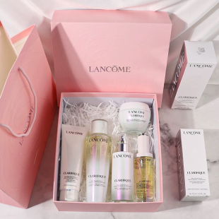 Lancome兰蔻极光水乳礼盒护肤品套装三件套生日礼物送女朋友