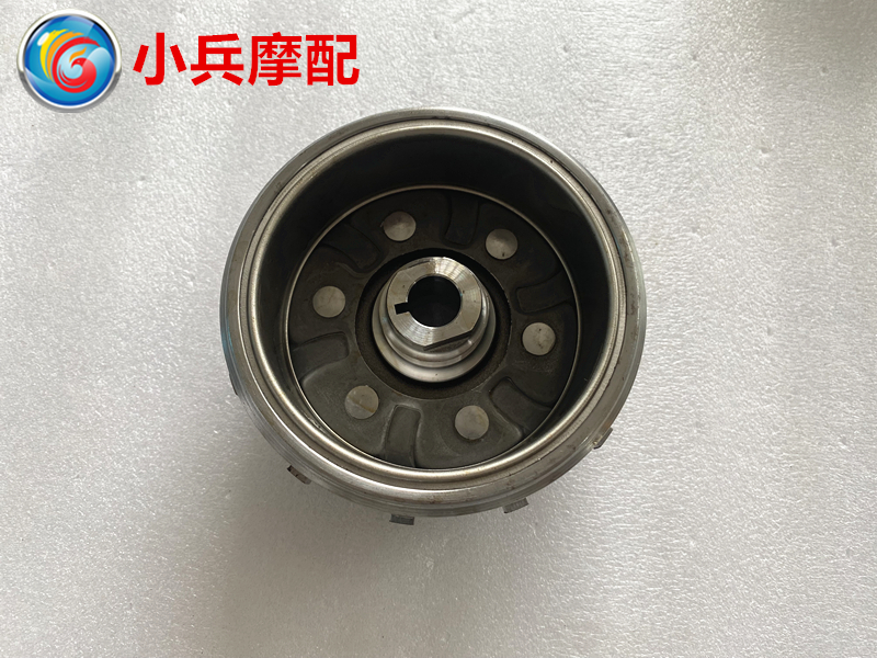 适用铃木悦酷超越离合器启动盘带磁钢飞轮转GZ150-A起动盘GZ150A