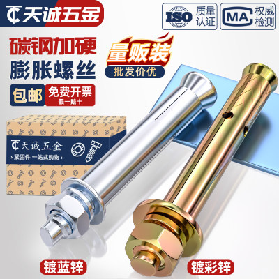 【全网热销】国标彩锌膨胀螺丝