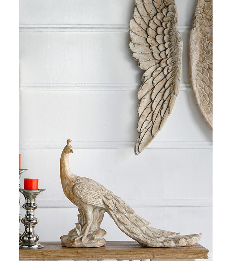 出口美国孔雀庭院花园样板房摆件