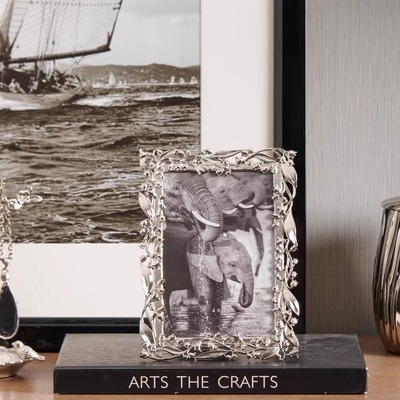 法式复古轻奢金属合金相框