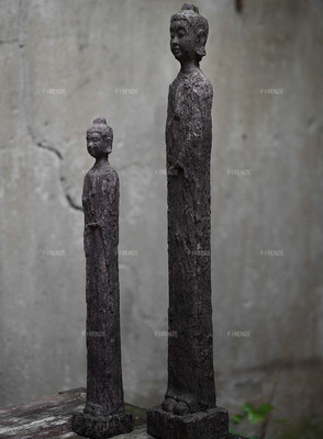 树脂仿枯木客厅佛像玄关摆件