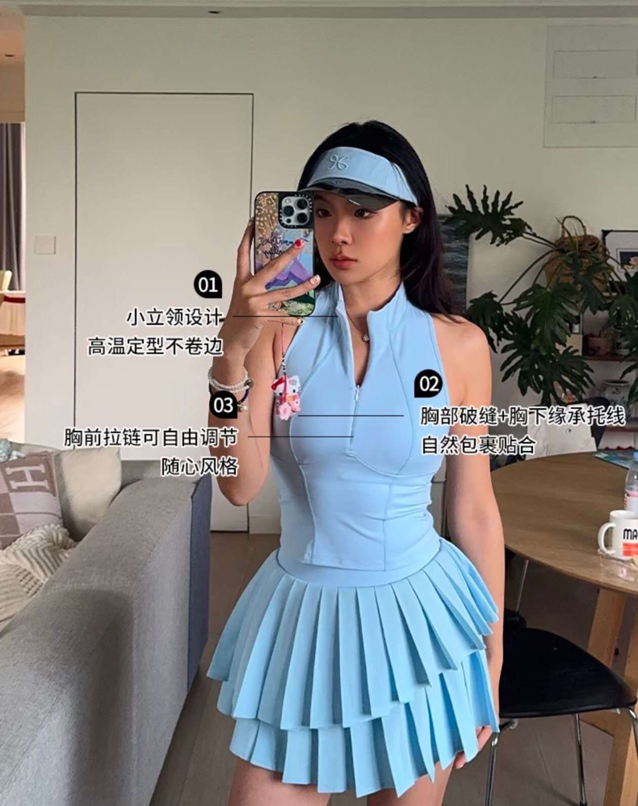 夏季新款弹力运动羽毛球网球套装休闲运动套装