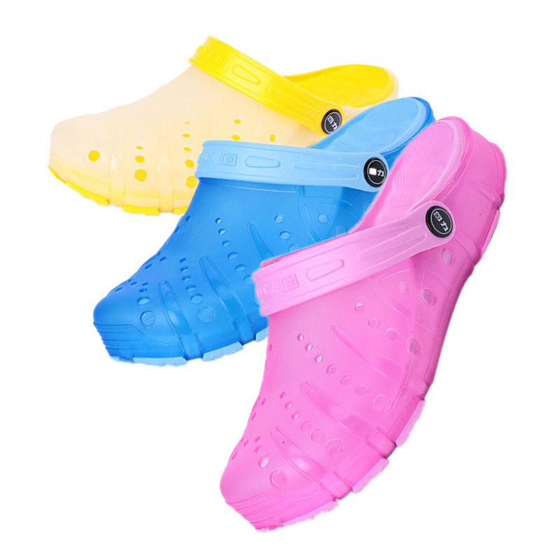 回力洞洞鞋女凉鞋热销夏季休闲鞋沙滩鞋防滑包头凉拖两用透气女鞋