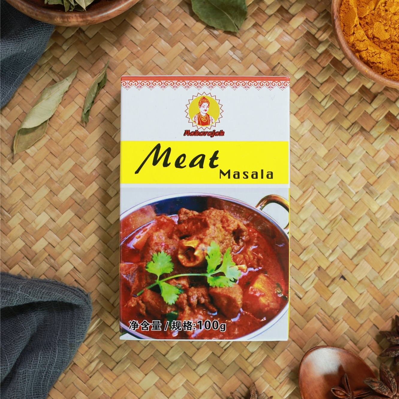 [authentic] popular Indian emperor mutton curry powder meat masala100g Indian curry western cuisine