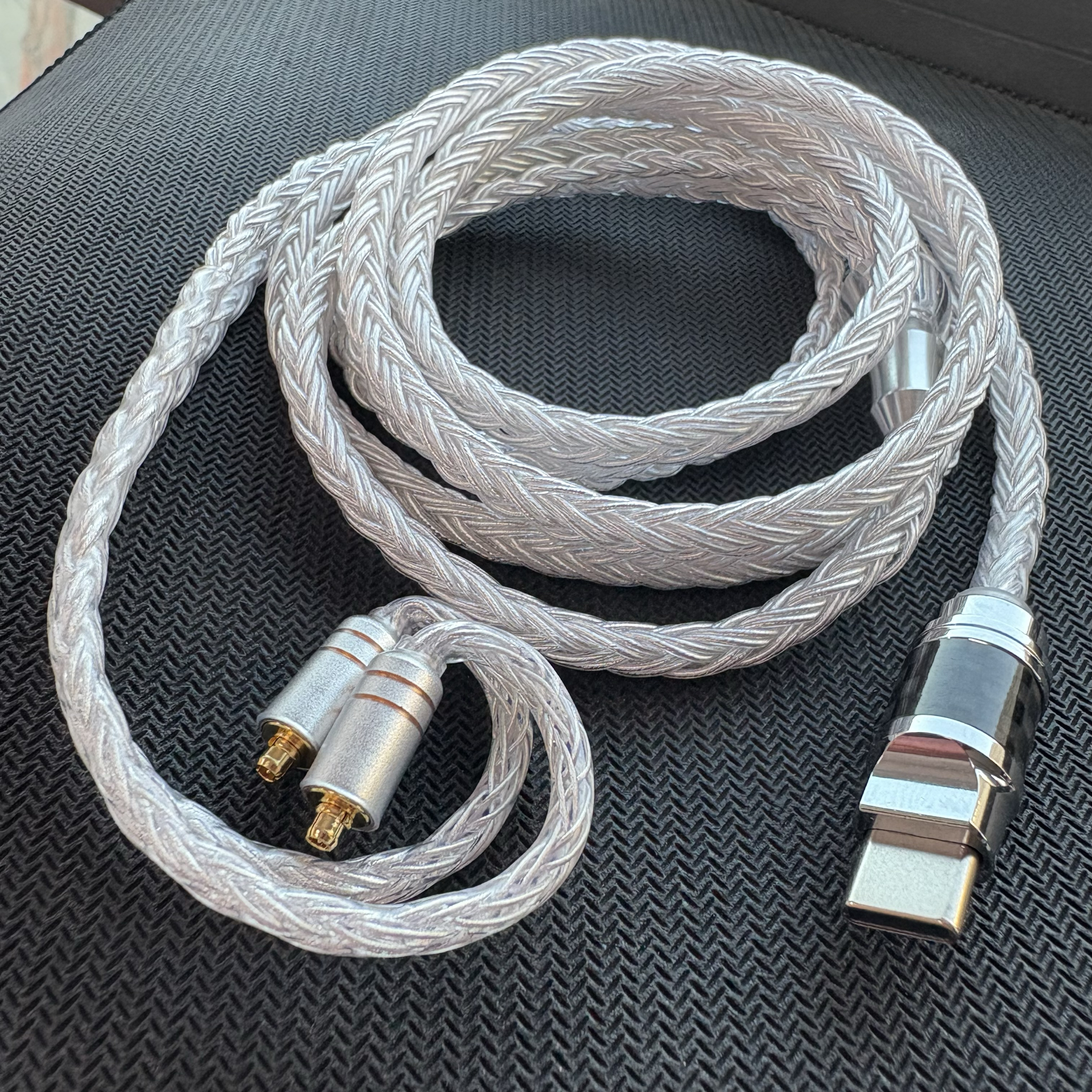 德聆格 适用 森海IE200 IE300 IE600 IE900专用MMCX4.4平衡升级线