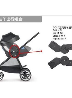 Cybex原装配件Melio/BALIOS S/MIOS/PRIAM提篮转换器托架适配器