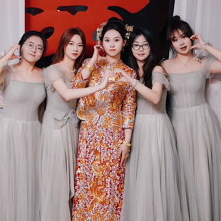 褂后皇龙凤褂出租手工中式结婚新娘龙凤裙褂礼服秀禾婚服嫁衣租赁