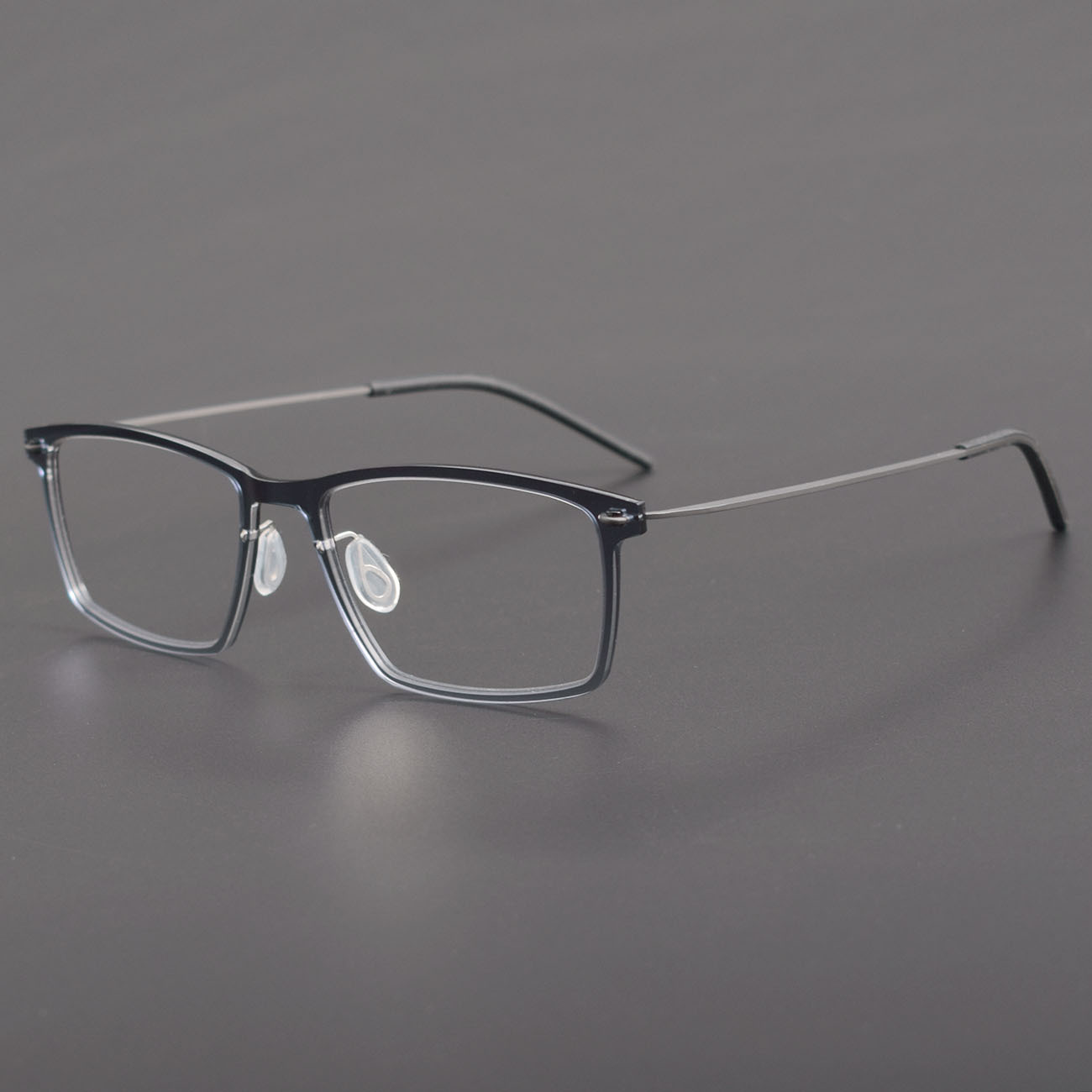 林德LIND伯格BERG同款6544超轻尼龙纯钛商务近视眼镜架男女眼镜框