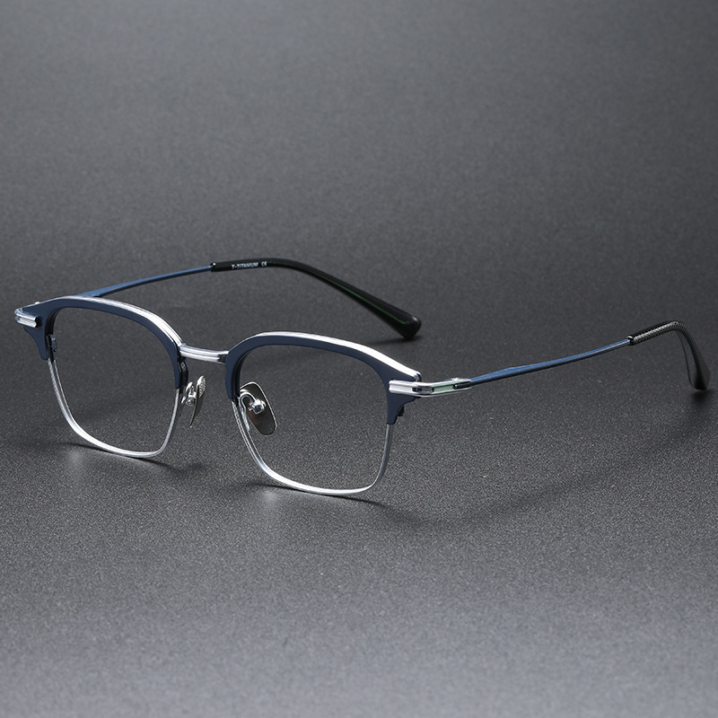 DITA蒂塔同款DTX142大脸方框商务纯钛镜架超大号男明星眼镜框