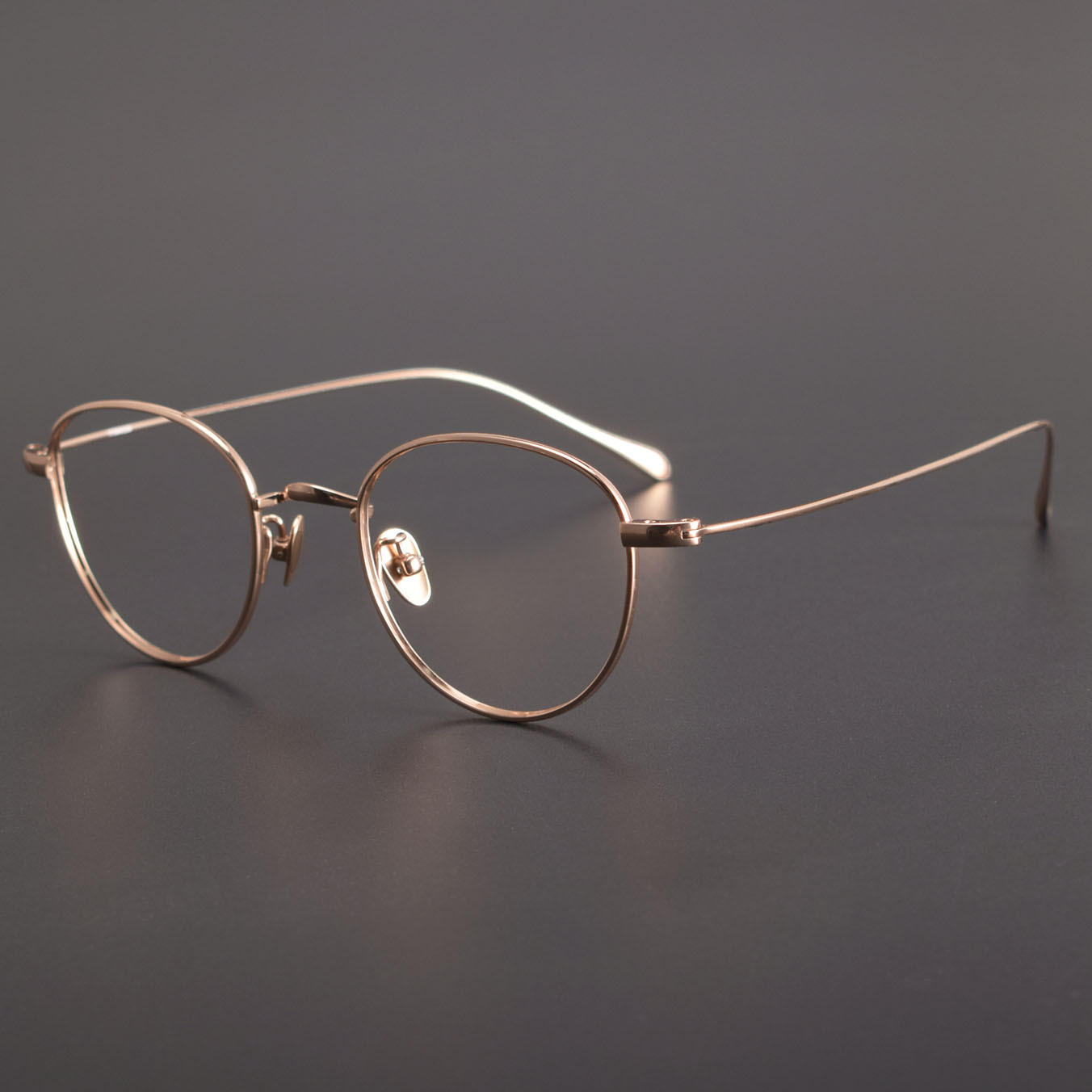 增同永款GMS 396T椭圆形文艺纯钛女生近视眼镜框小眼镜架