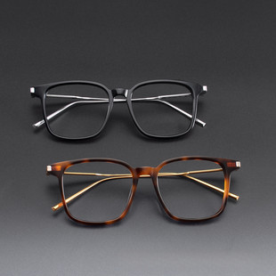 NINES同款 黑框玳瑁男女眼镜架AIREN FOUR 素颜神器设计师999.9