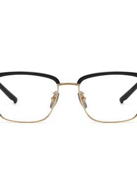 9999 4 NINES同款M122眉线框眼镜架板材纯钛男女近视两用