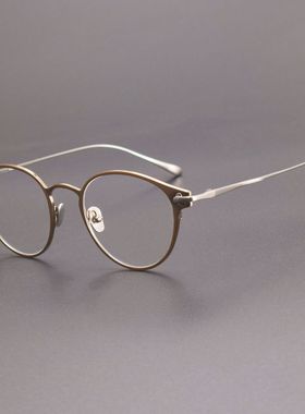 日本Taylor同款纯钛男款近视眼镜框日本With Respect镜架ZYPOLLUX