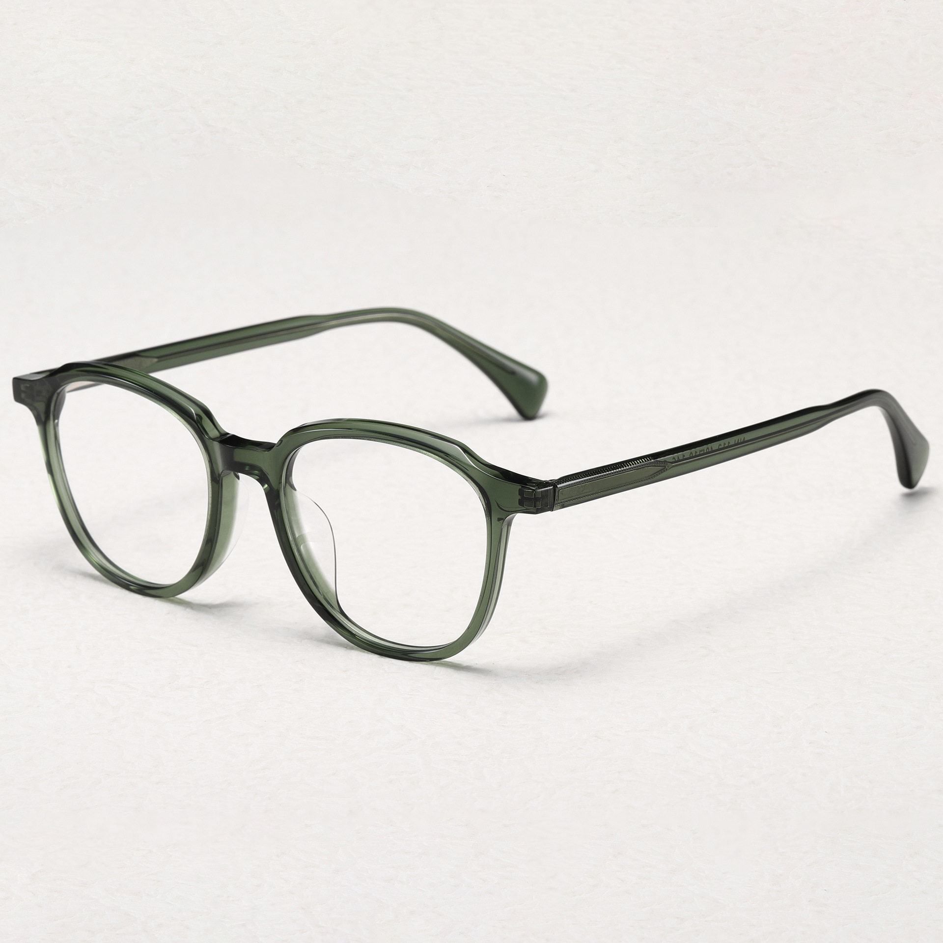 BOSS同款NN112深圳女生小号板材弹簧片商务椭圆近视眼镜框眼镜架