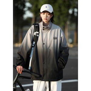 2024森系风渐变色冲锋衣夹克外套  XZ229-1  WT105  P98 控138图片
