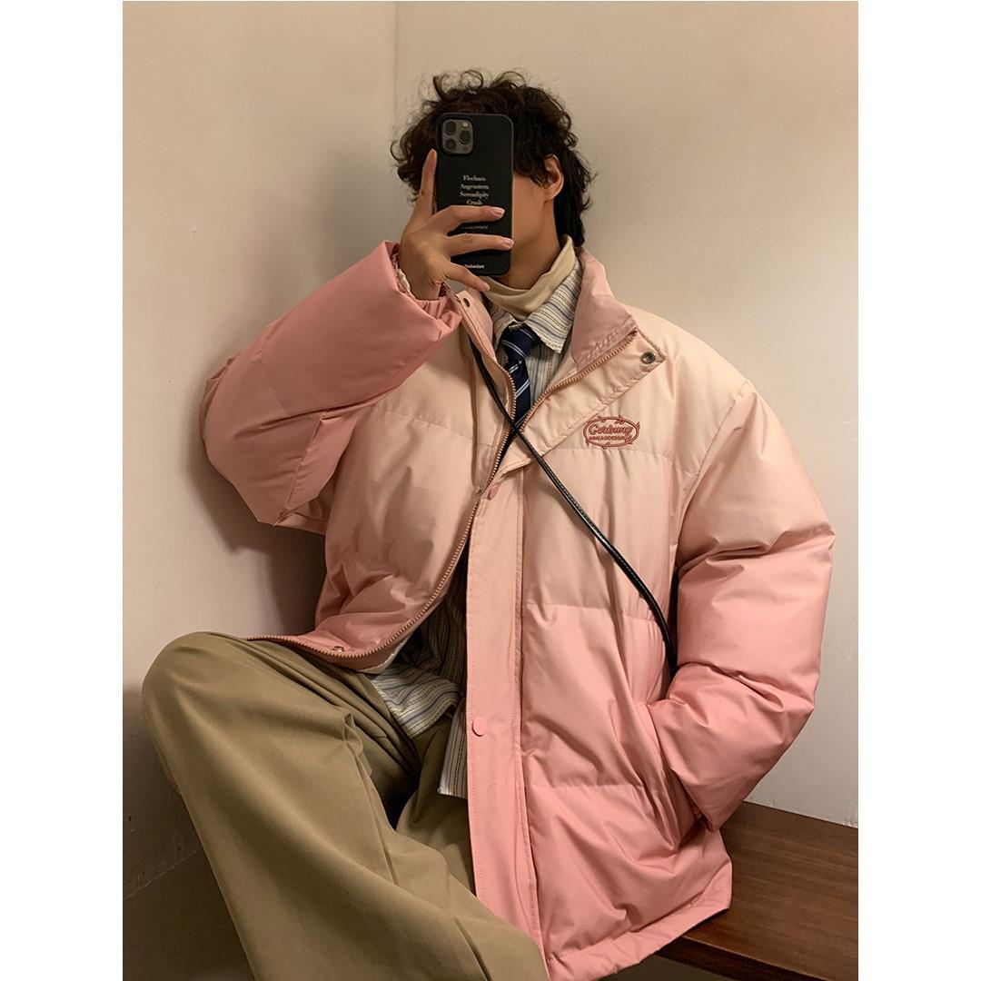 供直播得物品质渐变色棉服加厚港风XZ229-1MY90P118控158,男装棉衣,星座301A-2