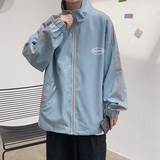 2021港风春季pu皮衣夹克男宽松百搭潮流外套XZ229-1PY01，男装卫衣，星座301A-2