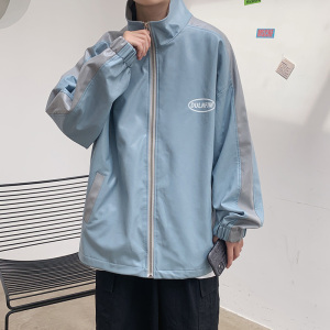 2021港风春季pu皮衣夹克男宽松百搭潮流外套  XZ229-1 PY01图片