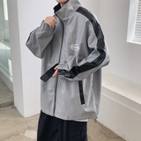 2021港风春季pu皮衣夹克男宽松百搭潮流外套XZ229-1PY01P90，男装卫衣，星座301A-2