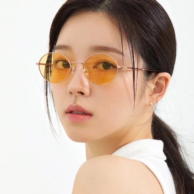 复古圆形墨镜男士太阳镜开车专用圆框小镜片太子镜伴郎眼镜男款潮